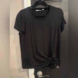 Black Knot Detail Women's Top